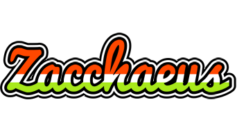 Zacchaeus exotic logo