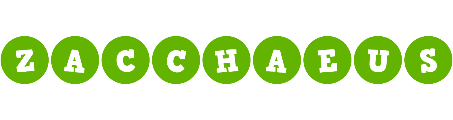 Zacchaeus games logo