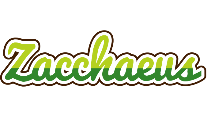 Zacchaeus golfing logo
