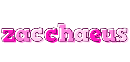 Zacchaeus hello logo