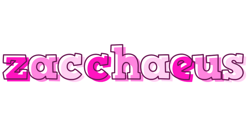 Zacchaeus hello logo