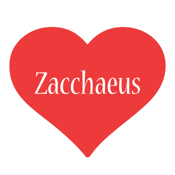 Zacchaeus love logo