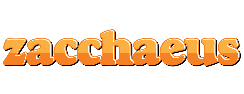 Zacchaeus orange logo