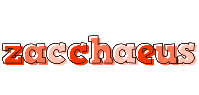 Zacchaeus paint logo
