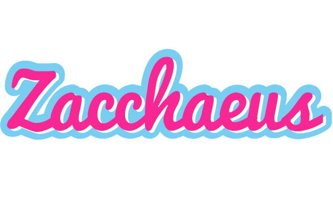 Zacchaeus popstar logo