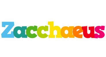 Zacchaeus rainbows logo