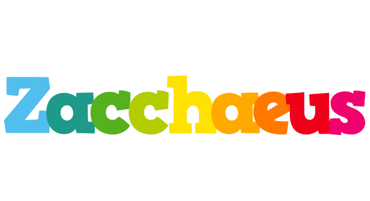Zacchaeus rainbows logo