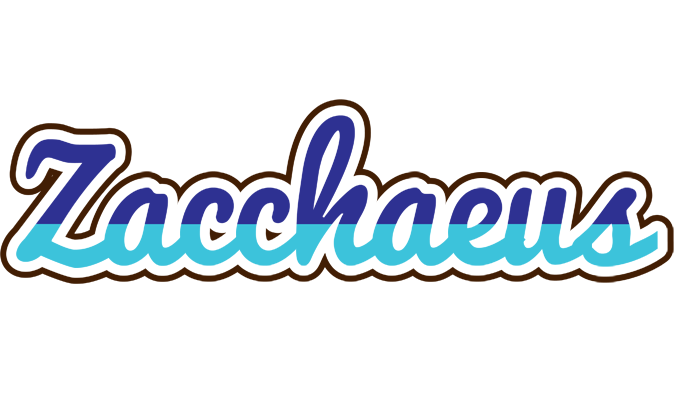 Zacchaeus raining logo