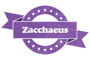 Zacchaeus royal logo