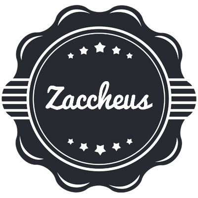 Zaccheus badge logo
