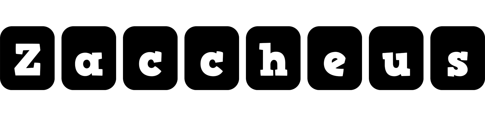 Zaccheus box logo