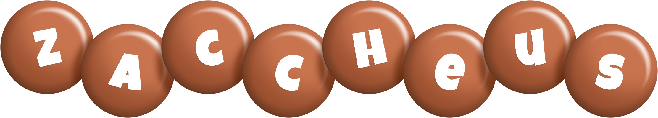 Zaccheus candy-brown logo