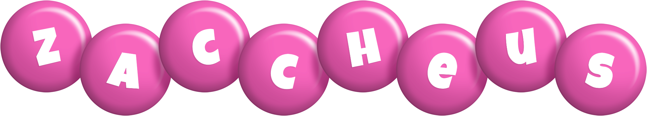 Zaccheus candy-pink logo