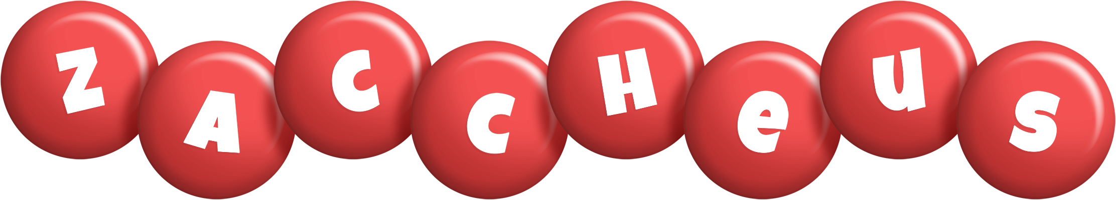 Zaccheus candy-red logo