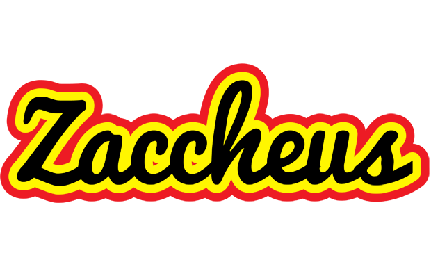 Zaccheus flaming logo