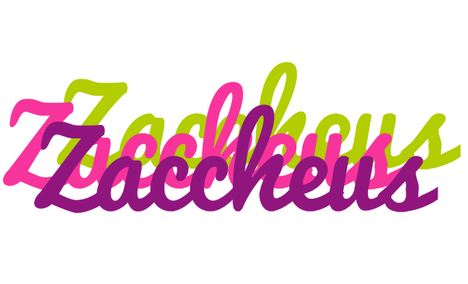 Zaccheus flowers logo