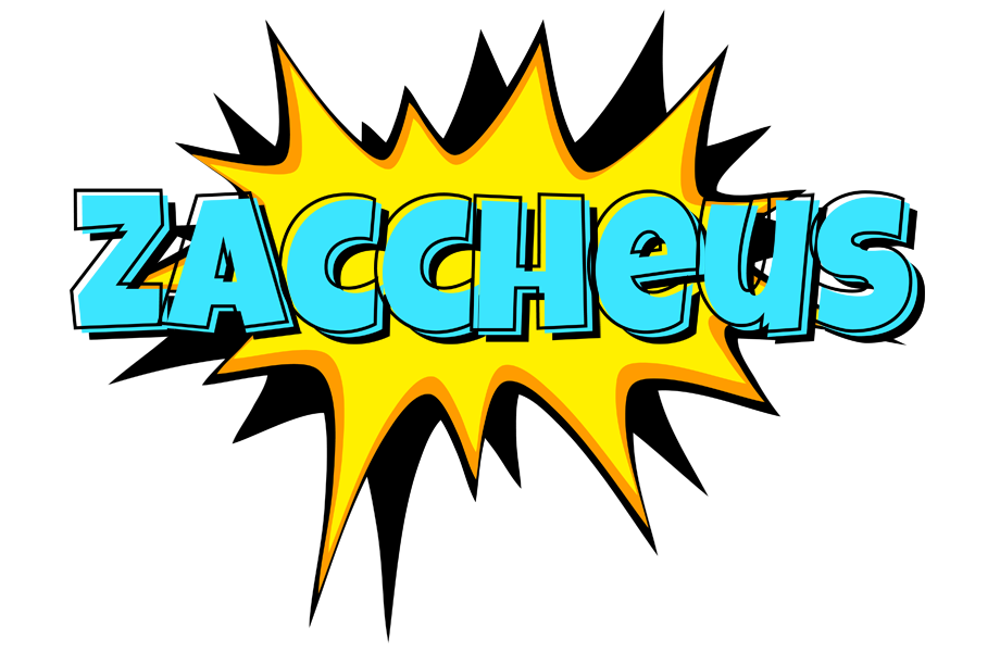 Zaccheus indycar logo