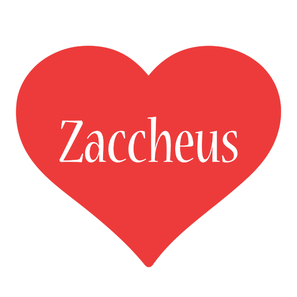 Zaccheus love logo