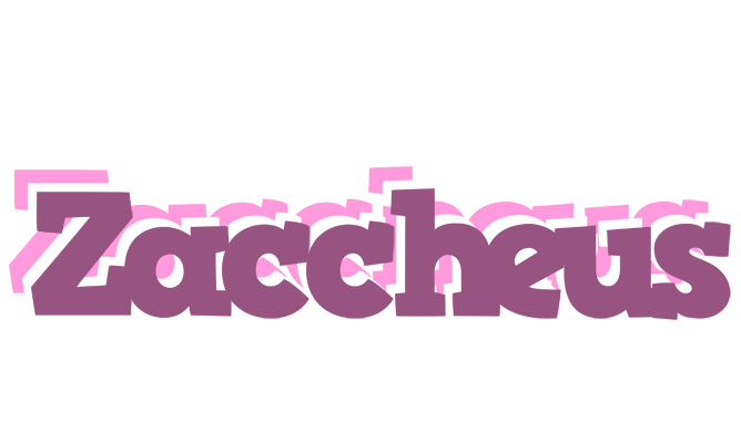 Zaccheus relaxing logo