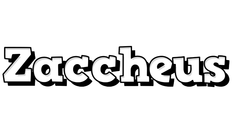 Zaccheus snowing logo