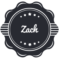 Zach badge logo