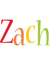 Zach birthday logo