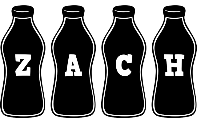 Zach bottle logo