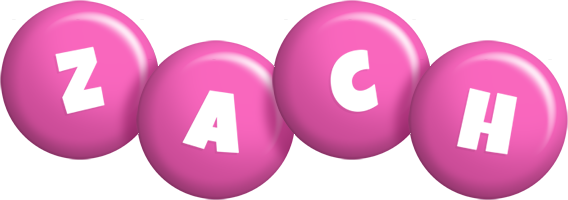 Zach candy-pink logo