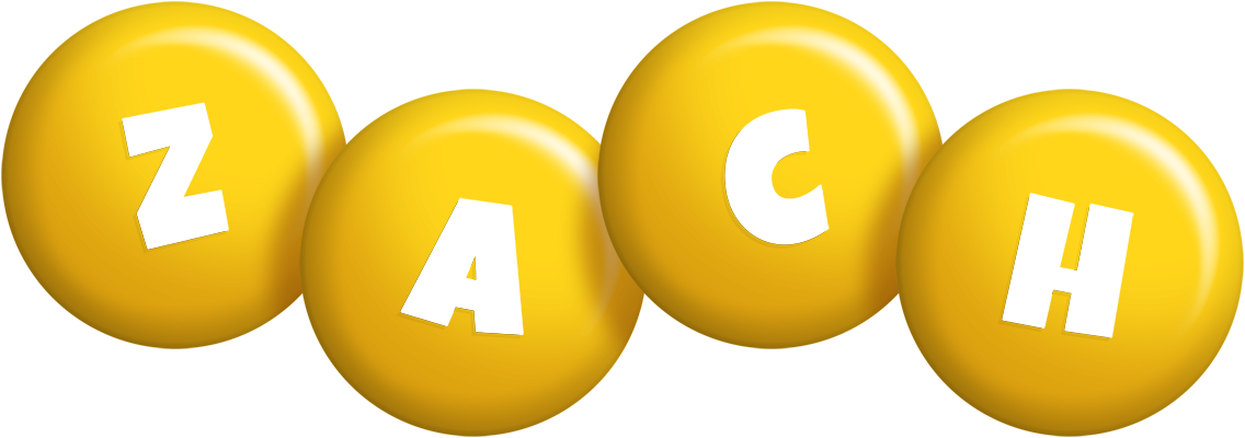 Zach candy-yellow logo