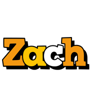 Zach cartoon logo