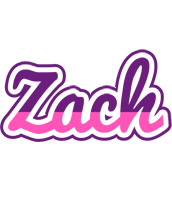 Zach cheerful logo