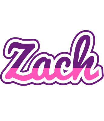 Zach cheerful logo