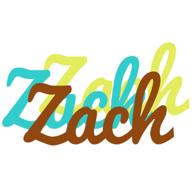 Zach cupcake logo