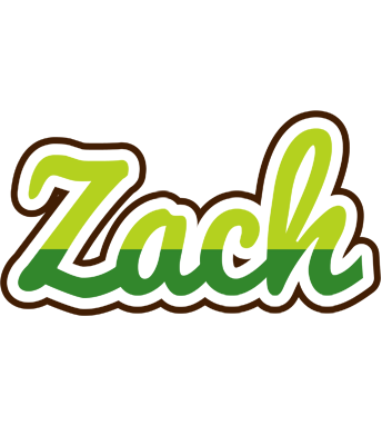 Zach golfing logo