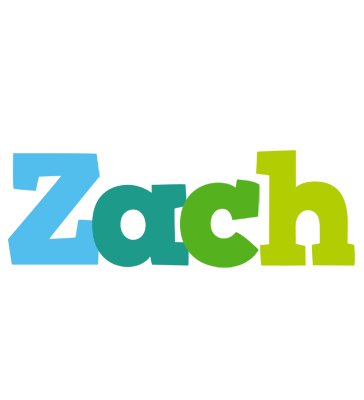 Zach rainbows logo