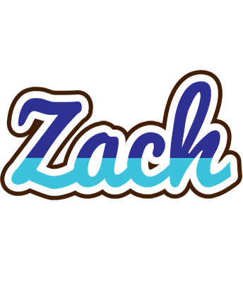 Zach raining logo