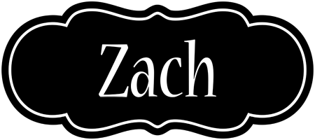 Zach welcome logo