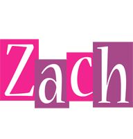 Zach whine logo