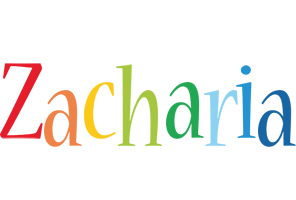 Zacharia birthday logo