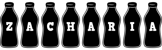 Zacharia bottle logo