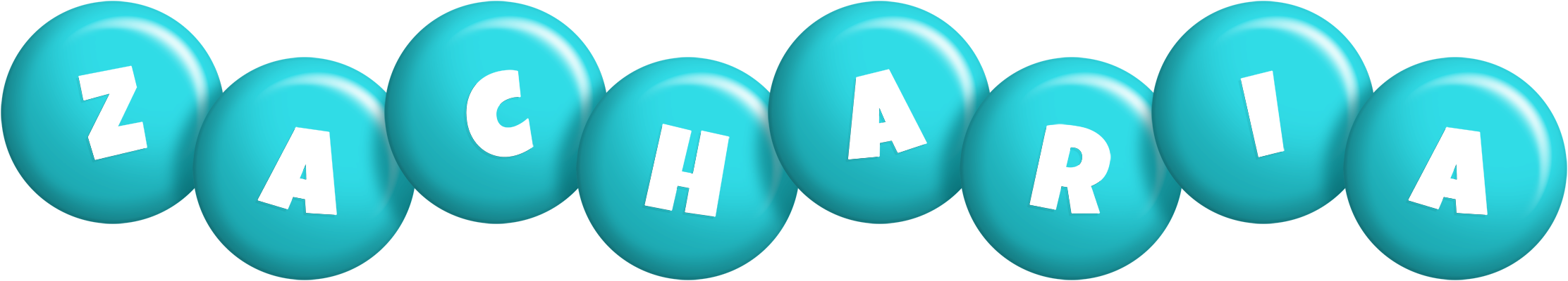 Zacharia candy-azur logo
