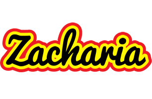 Zacharia flaming logo