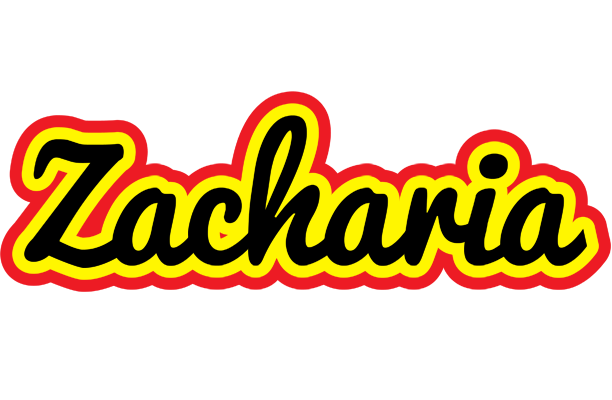 Zacharia flaming logo