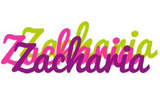 Zacharia flowers logo