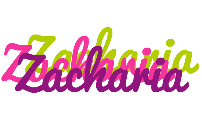 Zacharia flowers logo