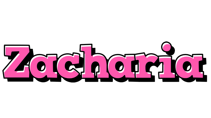 Zacharia girlish logo