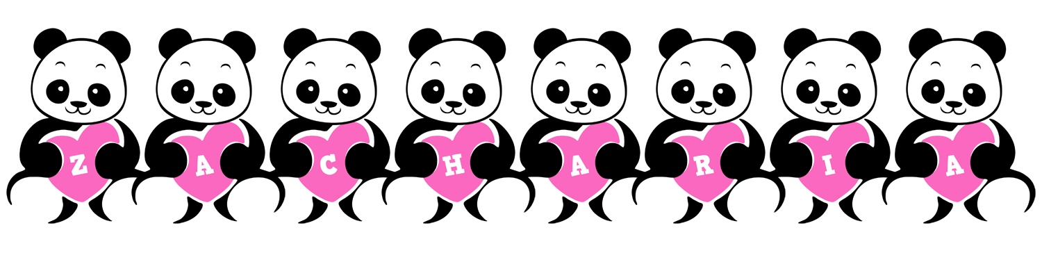 Zacharia love-panda logo