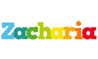 Zacharia rainbows logo