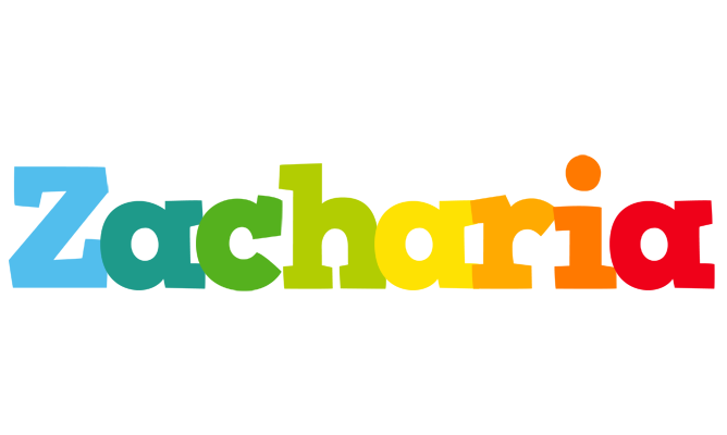 Zacharia rainbows logo