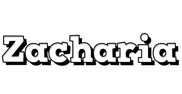 Zacharia snowing logo